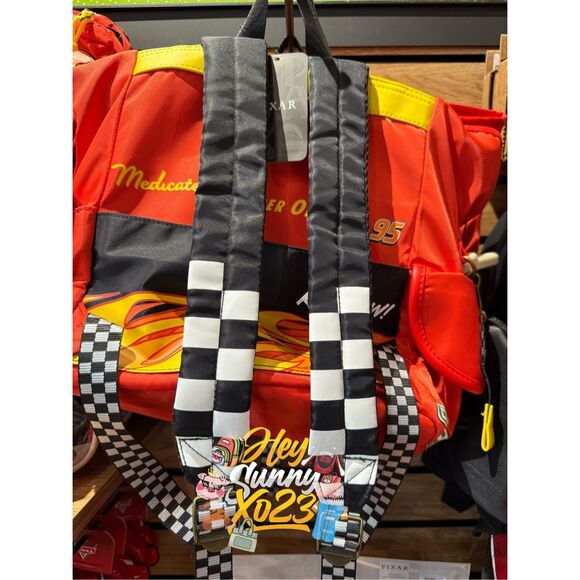 Disney Pixar Cars Lightning McQueen Patches Full-Size Backpack with Coin Purse main image 6
